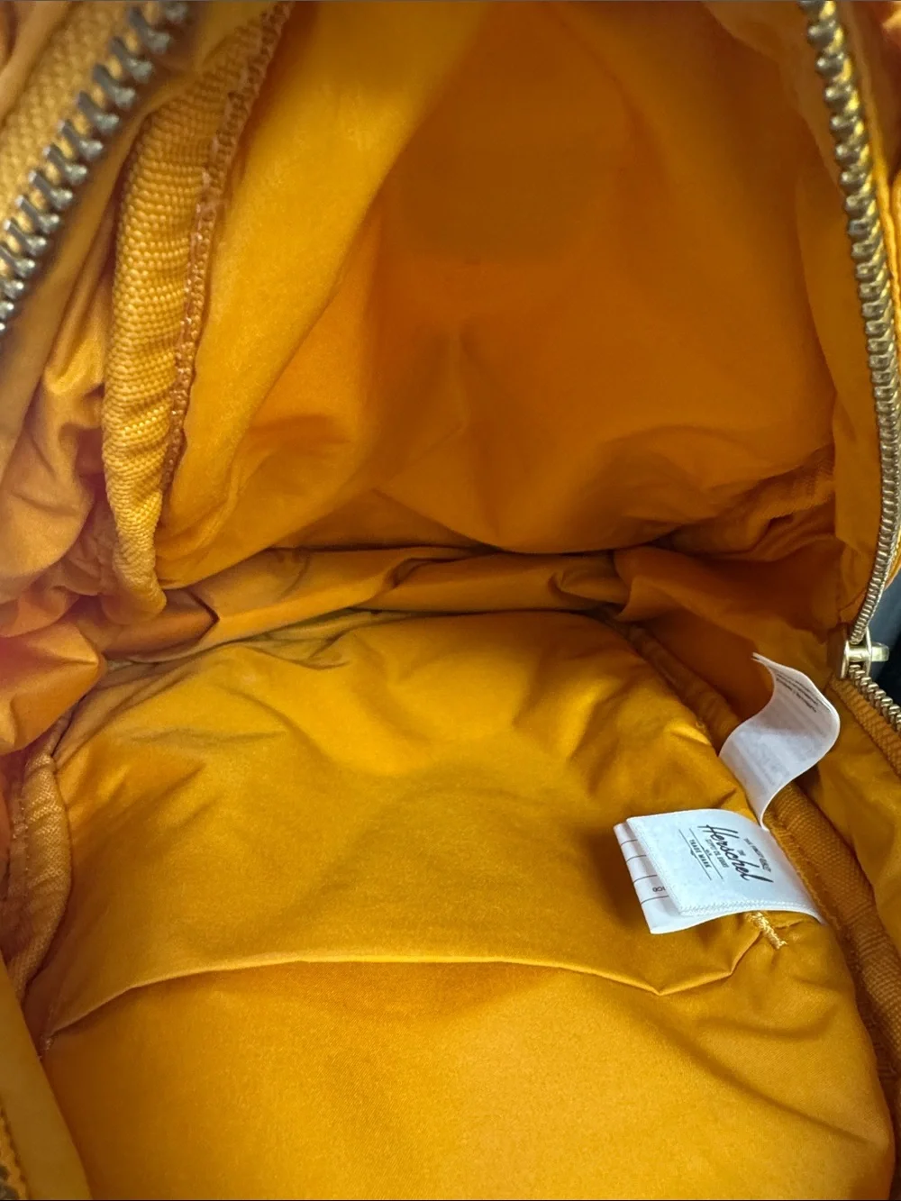 Herschel Nova Mini Backpack In Sunflower Yellow Like new!